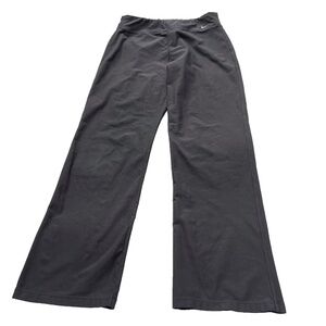 Nike Workout Pants 224172 Size M 8 - 10 Gray Yoga Running Straight Leg